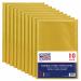 Pukka Post & Packaging Bubble Lined Envelopes Gold Peel and Seal Size J 320mmx455mm (Pack 10) - 7068-ENV(10) 61179PK