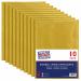 Pukka Post & Packaging Bubble Lined Envelopes Gold Peel and Seal Size K 370mmx480mm (Pack 10) - 7069-ENV(10) 61186PK