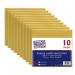 Pukka Post & Packaging Bubble Lined Envelopes Gold Peel and Seal Size CD 200mmx175mm (Pack 10) - 7072-ENV(10) 61193PK