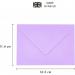 Pukka Post Soft BlueLeaf Bird GreenVanillaAmethyst) Gummed 100gsm 114mmx162mm (Pack 25) - 9059-ENV 61207PK