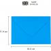 Pukka Post YellowGreenBluePink) Gummed 100gsm 114mmx162mm (Pack 25) - 9061-ENV 61214PK