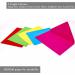 Pukka Post YellowGreenBluePink) Gummed 100gsm 162mmx229mm (Pack 25) - 9062-ENV 61221PK