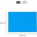 Pukka Post YellowGreenBluePink) Gummed 100gsm 162mmx229mm (Pack 25) - 9062-ENV 61221PK