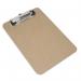 Rapesco Hardboard Clipboard With Low Profile Clip A5 Brown - 1608 61277RA