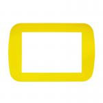 Frames4Floors PVC Floor Label Holders For Warehouse A4 (210mmx295mm) Yellow (Pack 10) - FF4Y10 61347BV