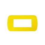 Frames4Floors PVC Floor Label Holders For Warehouse DL (210mmx99mm) Yellow (Pack 10) - FFDLY10 61354BV