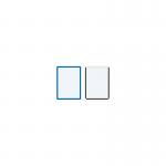 Frames4Docs Magnetic DocumentLiterature Frame A4 Blue (Pack 10) - MFD4B10 61396BV