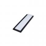 Beaverswood Magnetic PVC Label Holder (Clear) With White Card For Shelving and Racking H25mmxW80mm (Pack 100) - ML28 61410BV