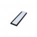Beaverswood Magnetic PVC Label Holder (Clear) With White Card For Shelving and Racking H25mmxW80mm (Pack 100) - ML28 61410BV
