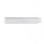 Beaverswood Magnetic PVC Label Holder (Clear) With White Card For Shelving and Racking H30mmxW1000mm (Pack 10) - ML310 61424BV