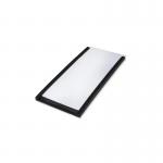 Beaverswood Magnetic PVC Label Holder (Clear) With White Card For Shelving and Racking H40mmxW80mm (Pack 100) - ML48 61438BV
