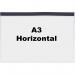 Beaverswood Magnetic Industrial Strength Document Pockets A3 Horizontal Clear (Pack 10) - MP3H10 61522BV