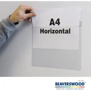 Beaverswood Magnetic Industrial Strength Document Pockets A4