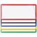 Beaverswood Magnetic PVC Clear Front Ticket Pouches For Warehouse Shelving and Racking H60mmxW140mm Yellow (Pack 100) - MP614Y 61557BV