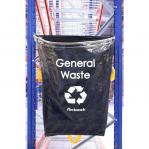 Racksack Hard-wearing and Re-usable General Waste Sack 160 Litre Capacity Clear (each) - RSCL1GW 61592BV