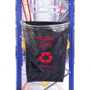 Racksack Hear-wearing and Re-usable Plastic Only Sack 160 Litre