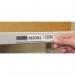 Beaverswood Magnetic Ticket Holder (Clear) With Card Insert (White) For Shelving and Racking H54mmxW100mm (Pack 100) - TS510M 61655BV