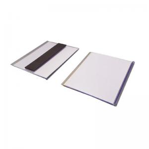 Beaverswood Magnetic Ticket Holder Clear With Card Insert White For