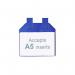 Beaverswood Magnetic Plastic Wrap-Around Pockets For RollMesh Industrial Cages A5 Horizontal (Pack 10) - WRP5H10 61690BV