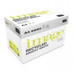 Image Bright White Recycled Printer Paper A4 80gsm (Box 5 Reams) - 623527 61823AN