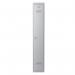 Phoenix PL Series 1 Column 1 Door Personal locker in Grey with Key Lock PL1130GGK 61881PH