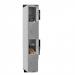 Phoenix PL Series 1 Column 4 Door Personal locker in Grey with Key Locks PL1430GGK 