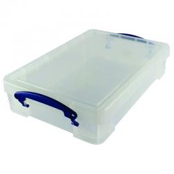 Really Useful Plastic Storage Box 4 Litre Clear - 4C 61935RU