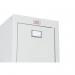 Phoenix PL Series 1 Column 1 Door Personal locker in Grey with Combination Lock PL1130GGC 