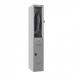 Phoenix PL Series 1 Column 2 Door Personal Locker in Grey with Combination Locks PL1230GGC 