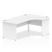 Impulse 1800mm Right Crescent Desk White Top Panel End Leg I000412 61989DY