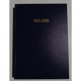 ValueX Academic Mid Year A4 Week To View Diary 20252026 Blue - A43E Blue 62012SY