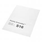 Purely Everyday A4 Single Integrated Label S16 One Integral Hotmelt Label 150 x 101mm White (Pack 1000) 62103SM