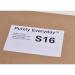 Purely Everyday A4 Single Integrated Label S16 One Integral Hotmelt Label 150 x 101mm White (Pack 1000) 62103SM