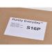 Purely Everyday A4 Single Integrated Label S16P One Integral Hotmelt Label Perforated 150 x 101mm White (Pack 1000) 62110SM