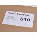 Purely Everyday A4 Single Integrated Label S19 Perforated One Integral Hotmelt Label 160 x 105mm White (Pack 1000) 62124SM
