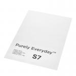 Purely Everyday A4 Single Integrated Label S7 One Integral Hotmelt Label 190 x 90mm White (Pack 1000) 62152SM
