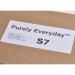 Purely Everyday A4 Single Integrated Label S7 One Integral Hotmelt Label 190 x 90mm White (Pack 1000) 62152SM