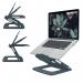 Leitz Ergo Height Adjustable Multi-angle Laptop Stand Dark Grey - 64240089 62383AC