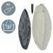 Leitz Ergo Active Sitting Ball 75cm Anti-Roll-Away Light Grey - 65430085 62404AC