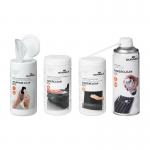 Durable SOHO Tech Cleaning Kit with Non-Flammable Air Duster and Biodegradable Wipes - 585100 62488DR