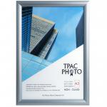 Photo Album Co Inspire for Business Poster/Photo Snap Frame A3 Aluminium Frame Plastic Front Silver - SNAPA3S 62490PA