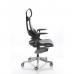 Zure Executive Chair Black Frame Charcoal Mesh Back With Headrest KCUP1281 62493DY