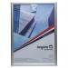 Photo Album Co Inspire for Business Poster/Photo Snap Frame A2 Aluminium Frame Plastic Front Silver - SNAPA2S 62497PA