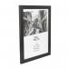 Hampton Frames Kent 20mm A4 Wood Frame Glass Black KENTA4GL 62518PA