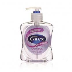 Carex Handwash Sensitive 250ml Anti-Bacterial (Pack 6) - 31174 62544RG