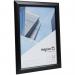 Hampton Frames Promote It A4 Non Glass Frame Black Aluminium PAPFA4BBLK 62546PA