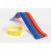 VELCRO Reusable Ties Assorted Colours 12mmx20cm (Pack 5) - 7177 62572RY