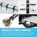 VELCRO Reusable Ties Black 12mmx20cm PK15 - 40255 62579RY