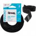 The image shows a pack of black Velcro OneWrap ties, measuring 10mmx5m, with the iconic VELCRO logo visible. The hook and loop fasteners are neatly arranged in a limited edition packaging, perfect for securing various items with ease and convenience.
