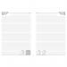 ValueX Desk Diary A4 2 Pages Per Day 2026 Black - BUS2PA4 BLACK 62754SY